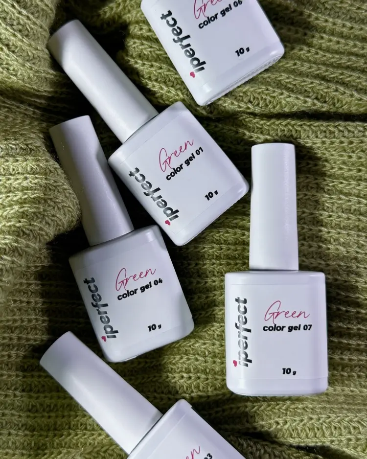 Iperfect гель-лак Green color gel 05 камуфлирующее 10 мл купить,NaN