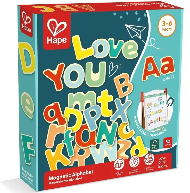 Алфавит Hape Магнитные буквы