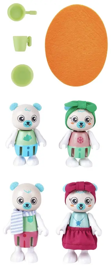Набор Семья животных Hape E3529