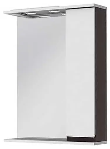 Шкаф зеркальный навесной Juventa Моника, 75x17.5x83 см, белый купить,NaN