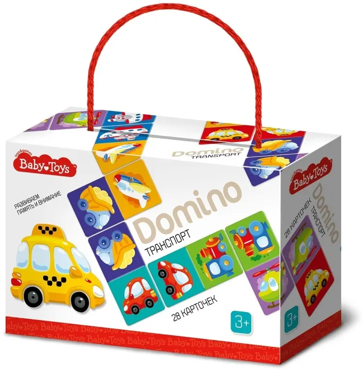 Домино Baby Toys детское домино Транспорт купить,NaN