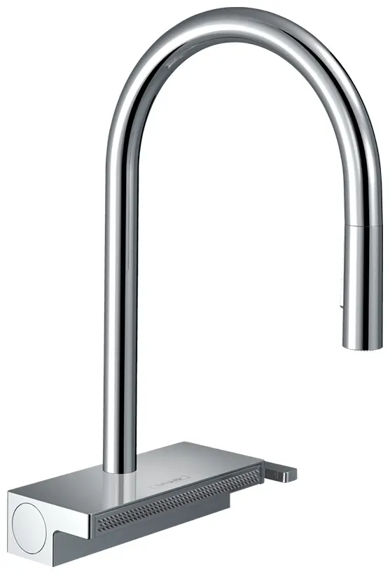Смеситель для кухни Hansgrohe 73837000, латунь, цвет серебристый