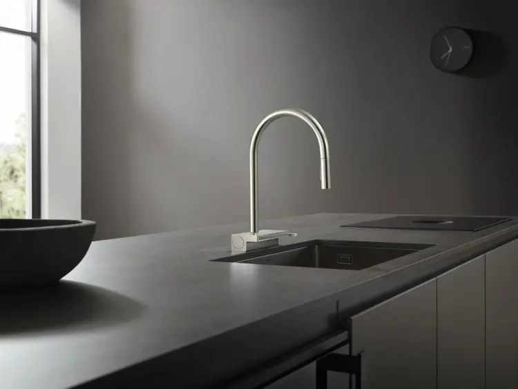 Смеситель для кухни Hansgrohe 73837000, латунь, цвет серебристый