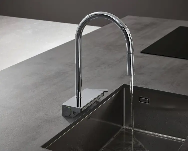 Смеситель для кухни Hansgrohe 73837000, латунь, цвет серебристый