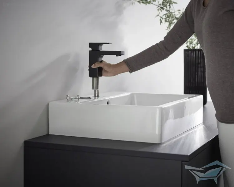 Смеситель для раковины (умывальника) Hansgrohe 71561670, однозахватный купить,NaN