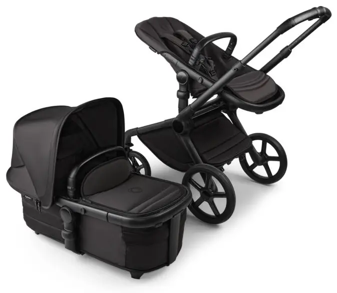Коляска универсальная 2 в 1 Bugaboo 100051092/Fox 5 Noir, черный купить,NaN