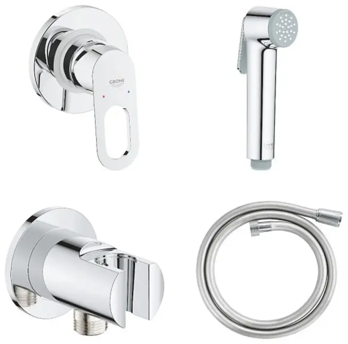 Grohe душевой набор (гарнитур) BauLoop 129189, латунь