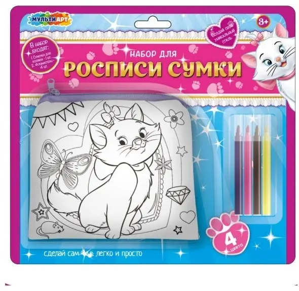 Набор Сумка для росписи Кошечка Мэри купить,NaN