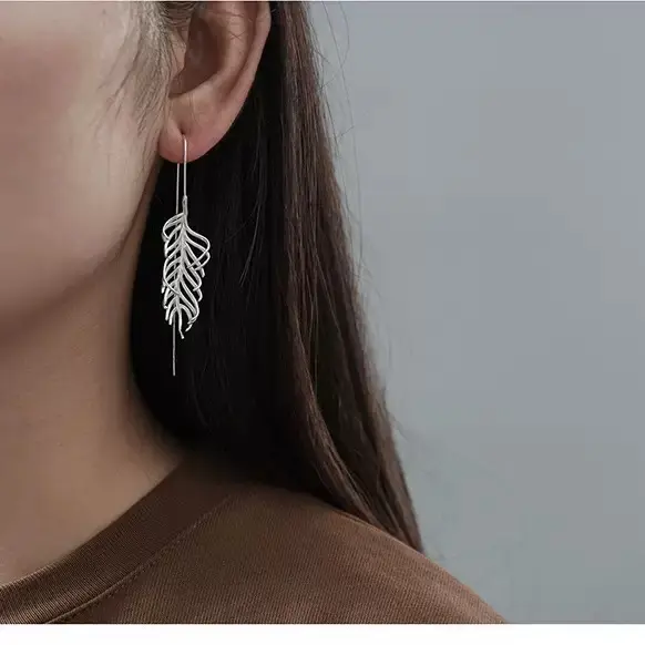 Серьги Deimantas 124949714 вес 4.3 г серебро, без вставок купить,NaN