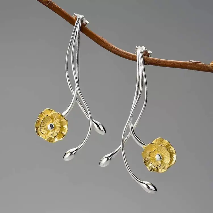 Серьги Deimantas 124959417 вес 5.67 г серебро, без вставок купить,NaN