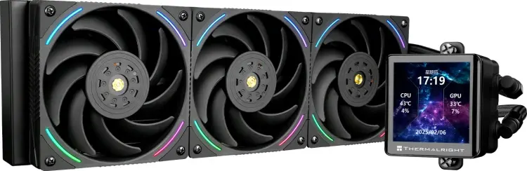 Система охлаждения Thermalright Frozen Vision 360 ARGB BLACK V2 черный купить,NaN