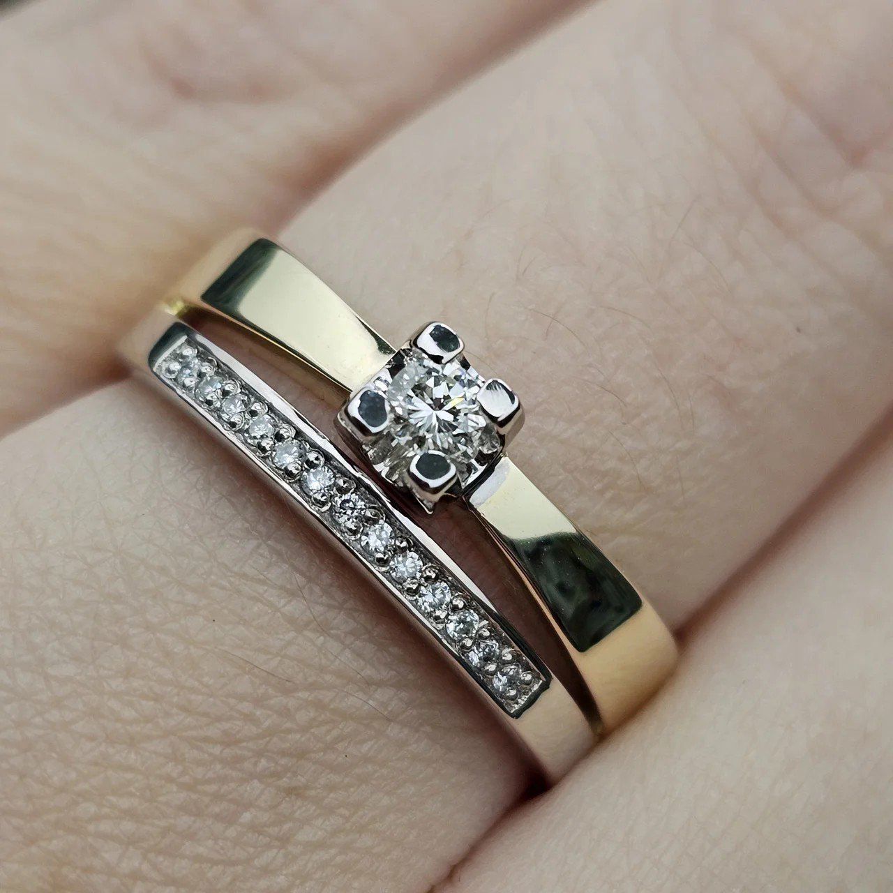 Кольцо Deimantas 112358816 17р 0,155ct. купить,NaN