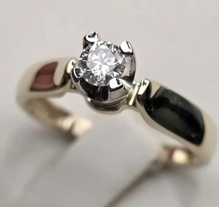 Deimantas 124327777 вес 6.74 г золото, бриллиант купить,NaN