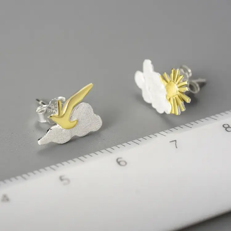 Серьги Deimantas 123950294 вес 1.2 г серебро, без вставок купить,NaN
