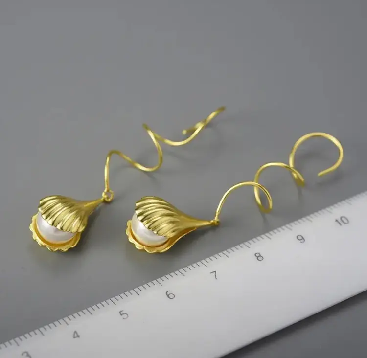Серьги Deimantas 124949784 вес 6.9 г серебро, культивированный жемчуг купить,NaN