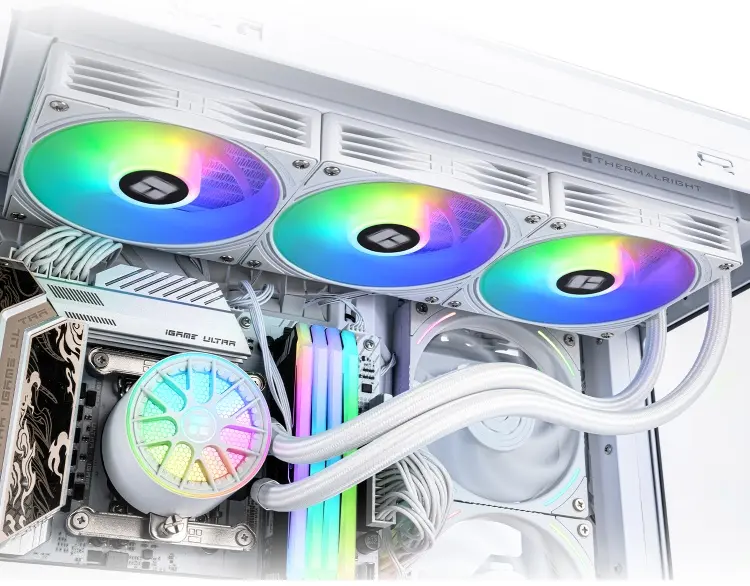 Система охлаждения Thermalright Aqua Elite 360 ARGB WHITE V6 белый купить,NaN