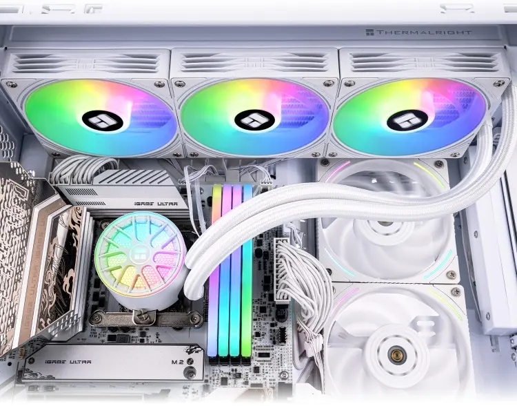 Система охлаждения Thermalright Aqua Elite 360 ARGB WHITE V6 белый купить,NaN