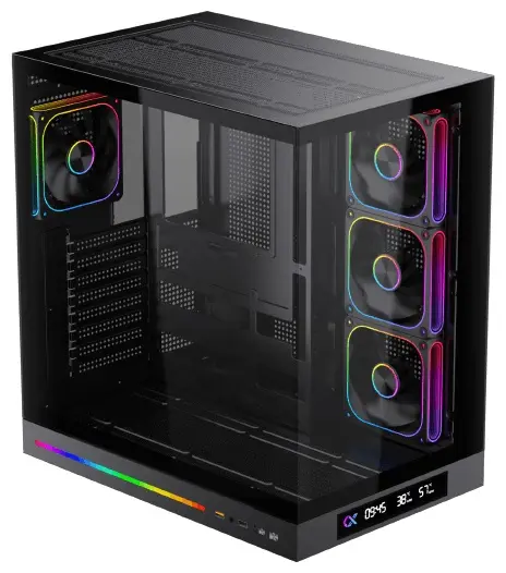 Корпус Xigmatek Cloud DGT EN49613 черный купить,NaN