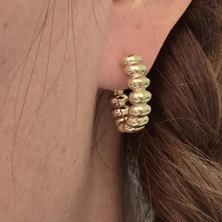 Серьги Deimantas 122665164 вес 5.98 г золото, без вставок купить,NaN