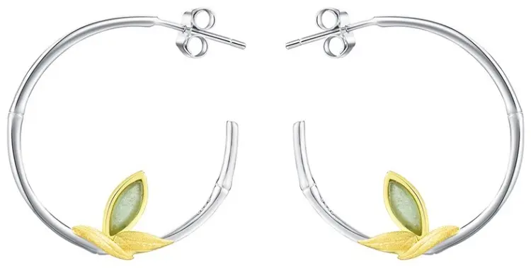 Серьги Deimantas 125346483 вес 3.3 г серебро, авантюрин купить,NaN