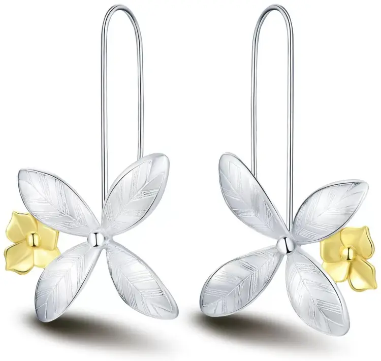 Серьги Deimantas 124949496 вес 4.59 г серебро, без вставок купить,NaN