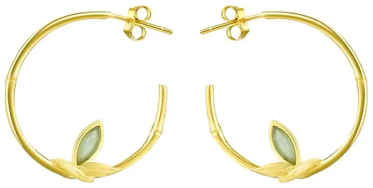 Серьги Deimantas 125345673 вес 3.1 г серебро, авантюрин купить,NaN