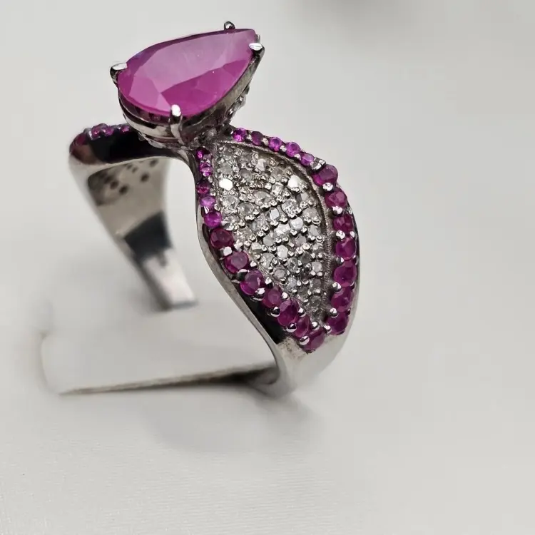 Deimantas 120206292 размер 19.5 вес 7.33 г серебро, бриллиант, рубин - ForteMarket Deimantas 120206292 размер 19.5 вес 7.33 г серебро, бриллиант, рубин купить,NaN