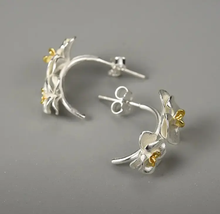 Серьги Deimantas 124949776 вес 4 г серебро, без вставок купить,NaN