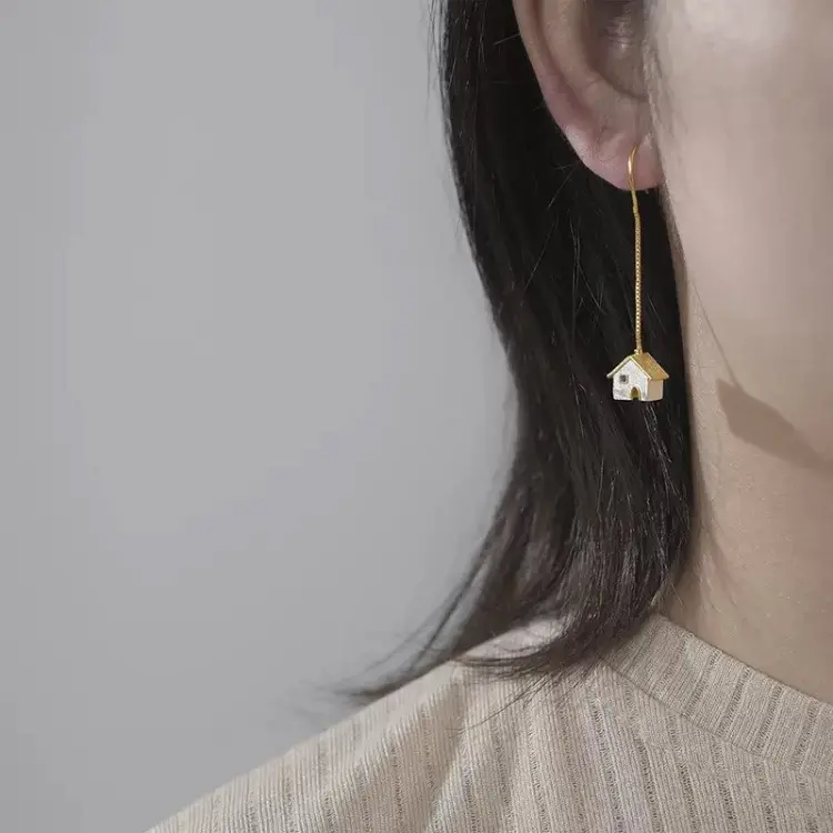 Серьги Deimantas 124959459 вес 3.7 г серебро, без вставок купить,NaN