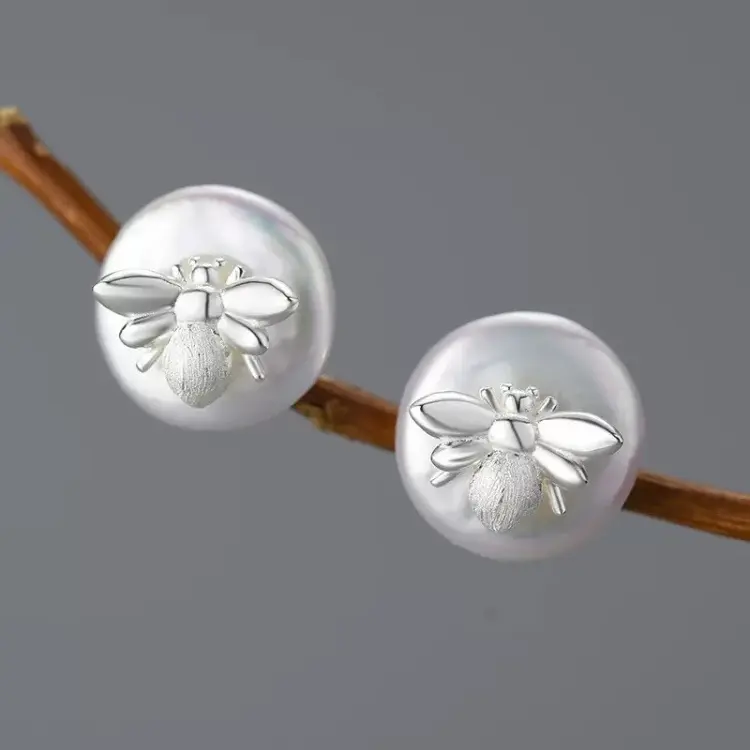 Серьги Deimantas 124949552 вес 3 г серебро, культивированный жемчуг купить,NaN