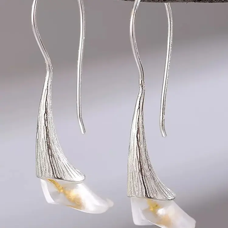 Серьги Deimantas 125345640 вес 4.3 г серебро, без вставок купить,NaN