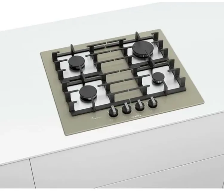 Газовая варочная поверхность Bosch PPP6A8B91R бежевая