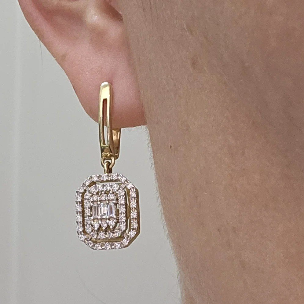 Серьги Deimantas 112090626 8,03гр 1,11ct. купить,NaN