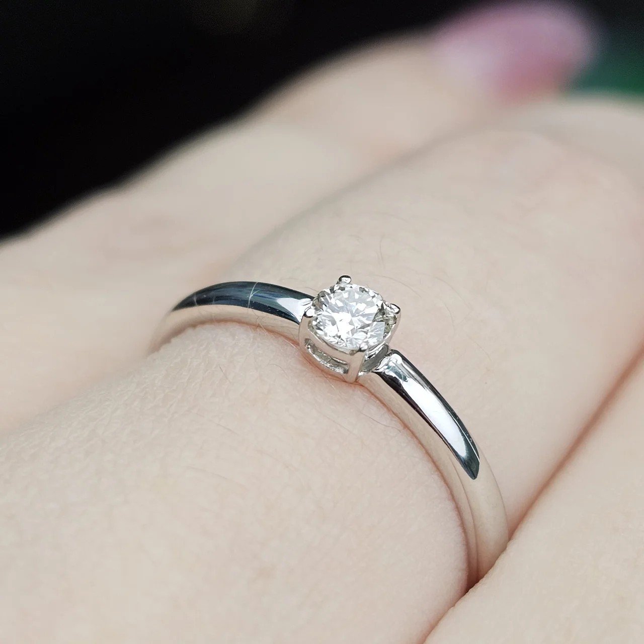 Кольцо Deimantas 112358795 17р 0,16ct. купить,NaN