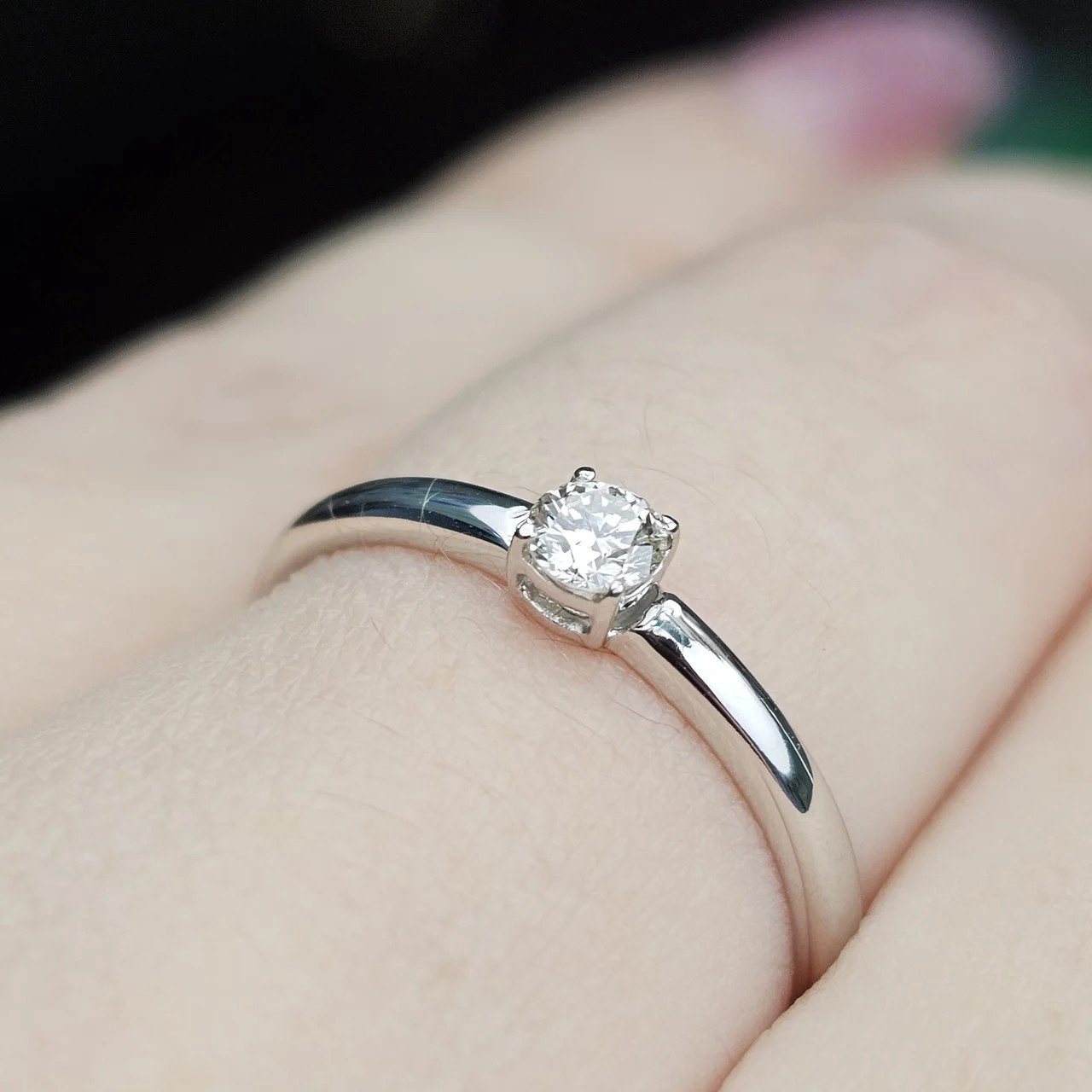 Кольцо Deimantas 112358795 17р 0,16ct. купить,NaN
