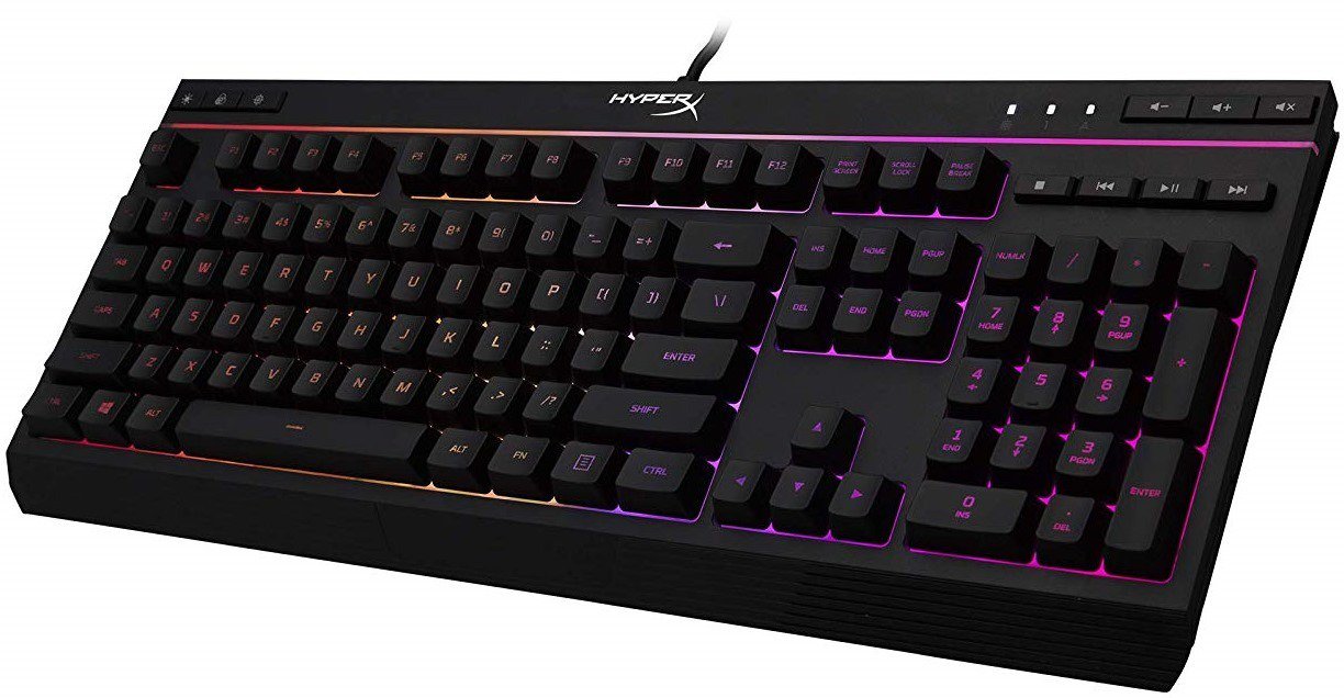 Клавиатура HyperX Alloy Core HX-KB5ME2-RU черная купить,0