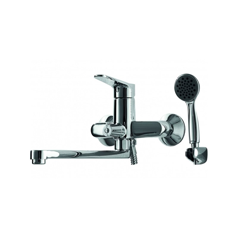 Смеситель Bravat Eco F6111147C-LB хром купить,NaN