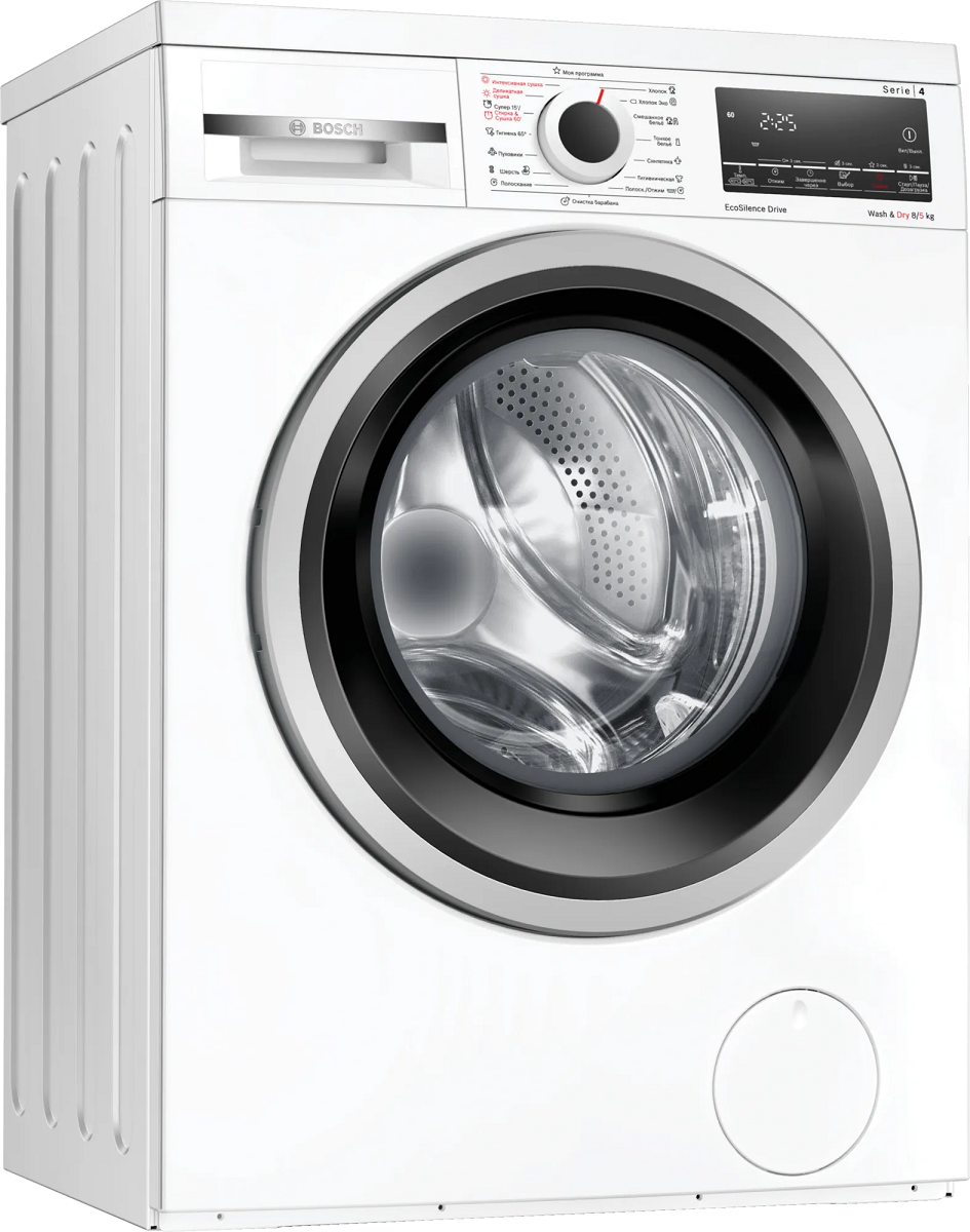 Стирально-сушильная машина WDS28460OE белая купить,NaN