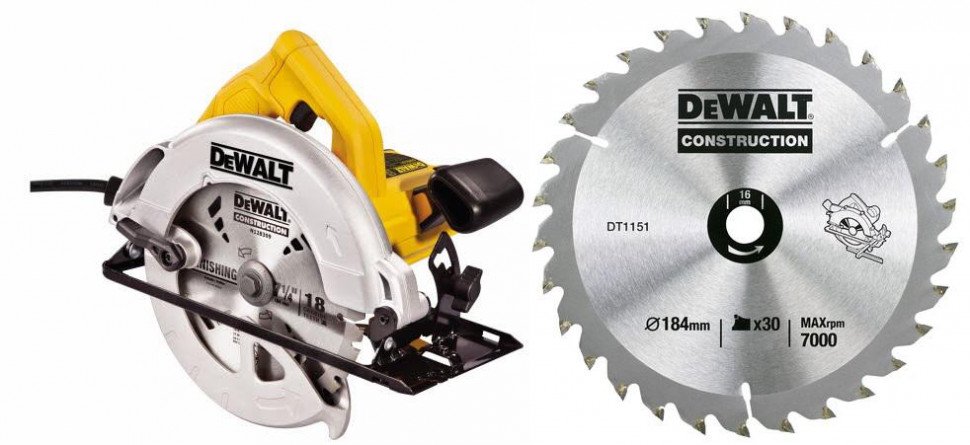 Дисковая пила DeWALT DWE560B-KS купить,NaN