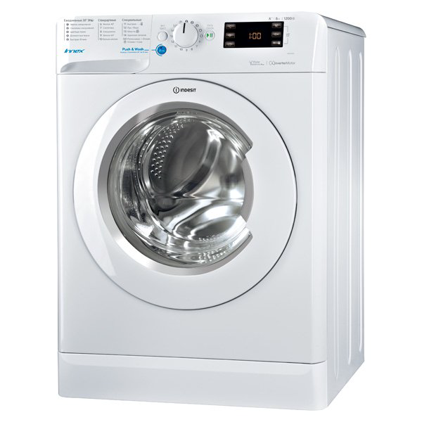 Стиральная машина Indesit BWE 81282 L B белая купить,NaN