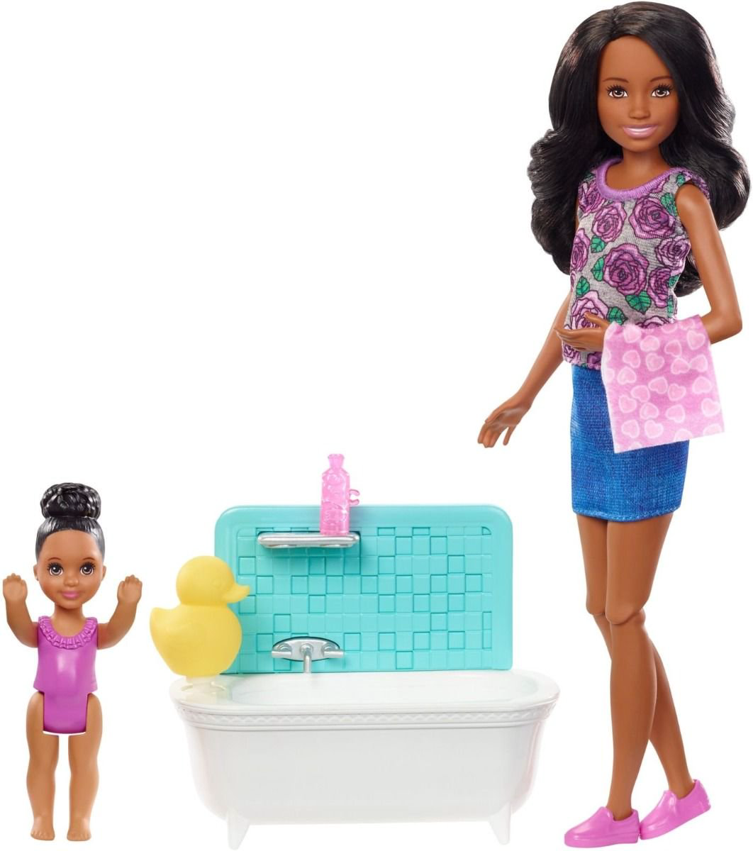 Игровой набор Mattel Barbie Няня в ассортименте купить,NaN