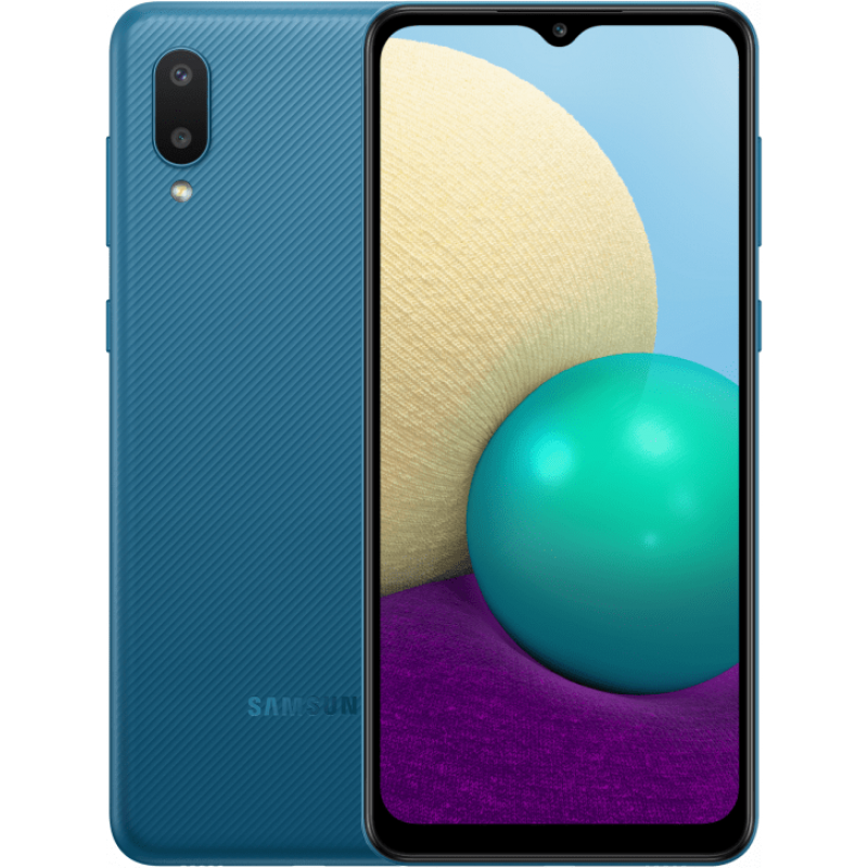 Смартфон Samsung Galaxy A02 32Gb Blue купить,NaN