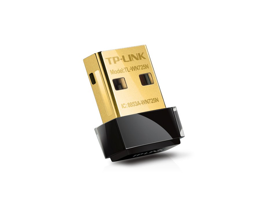 Wi-Fi адаптер TP-Link TL-WN725N черный