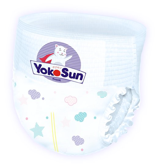 Подгузники-трусики Yokosun M 6-10кг 58шт купить,NaN