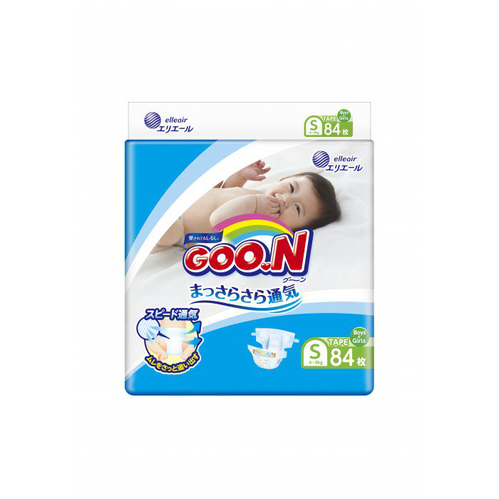 Подгузники Goo.N S 4-8кг 84шт купить,NaN
