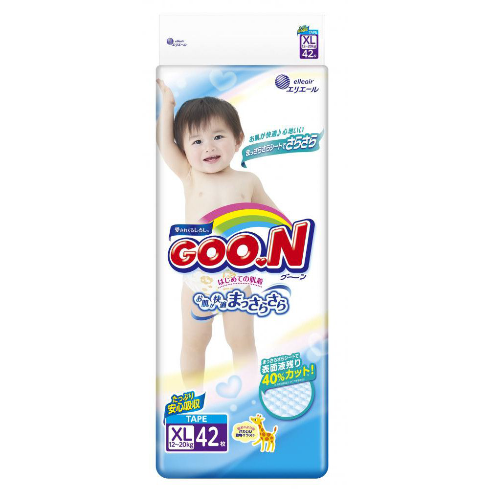 Подгузники Goo.N XL 12-20кг 42шт купить,NaN
