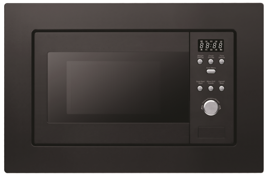 Встраиваемая микроволновая печь Teka MWE 207 FI чёрная