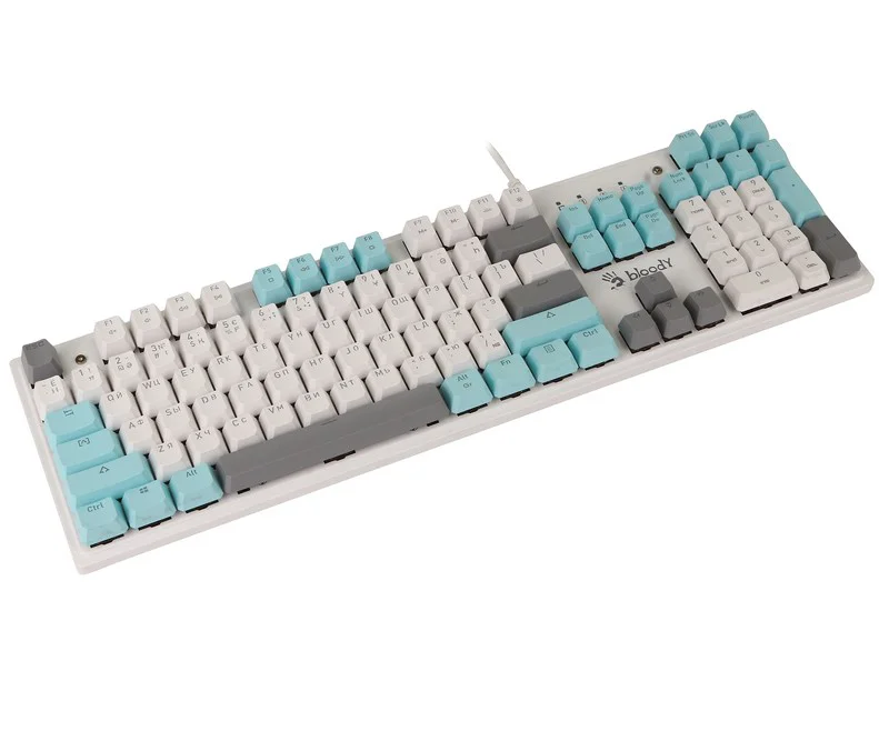 Клавиатура A4Tech Bloody S525N Icy White