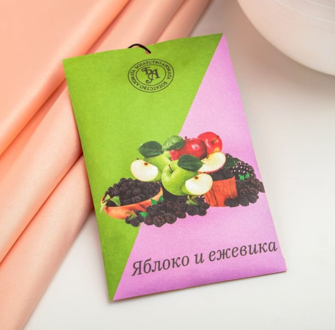 Богатство Аромата саше Яблоко и ежевика купить,NaN