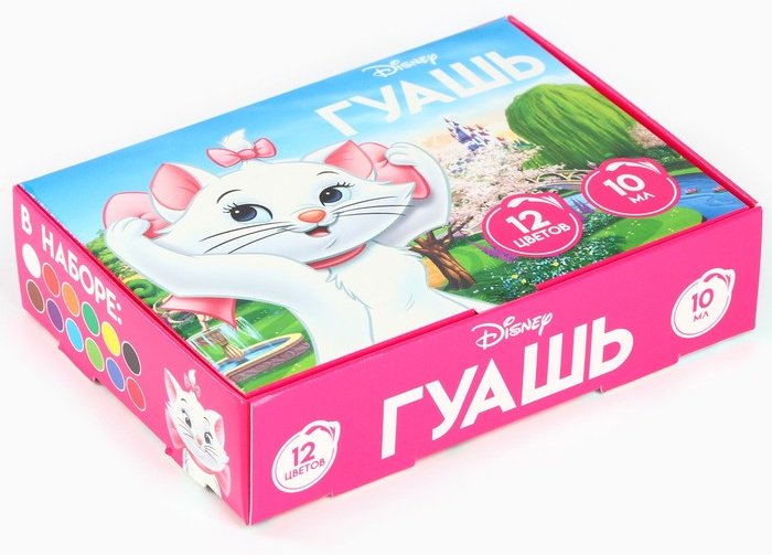 Гуашевые ArtFox 10329211 разноцветный 12 шт 10 мл купить,NaN